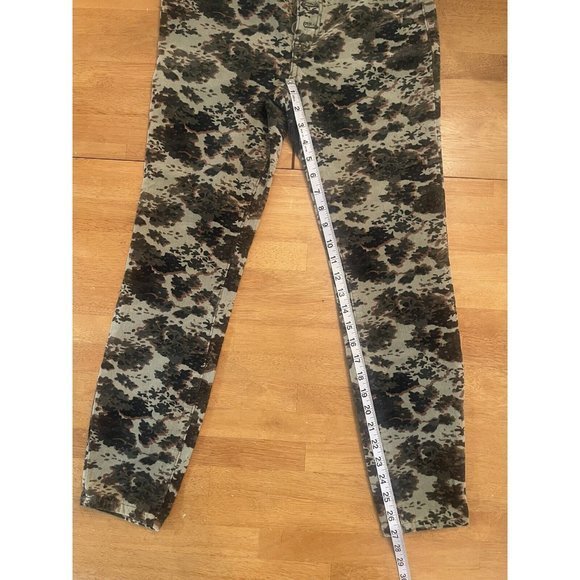 Anthropologie Pilcro Camo Button Fly Pants Size 30 - Picture 3 of 10